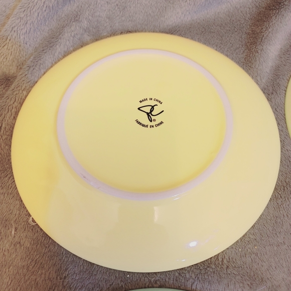 ADORABLE Dessert plate set. Easter birds, colourful new, and unused - Picture 12 of 13